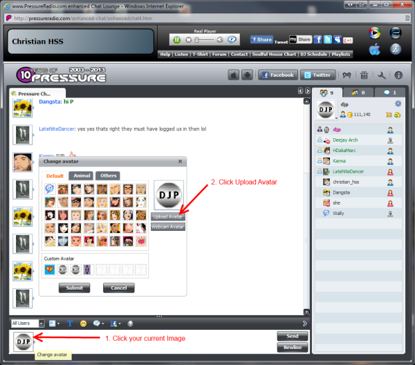 New Chat room feature image