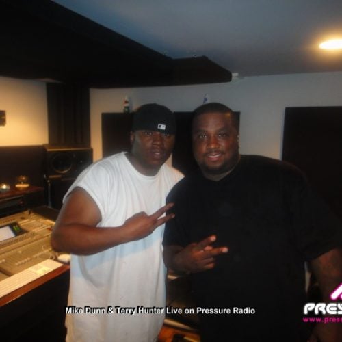 Image 6 Mike Dunn and Terry Hunter live on Pressure Radio