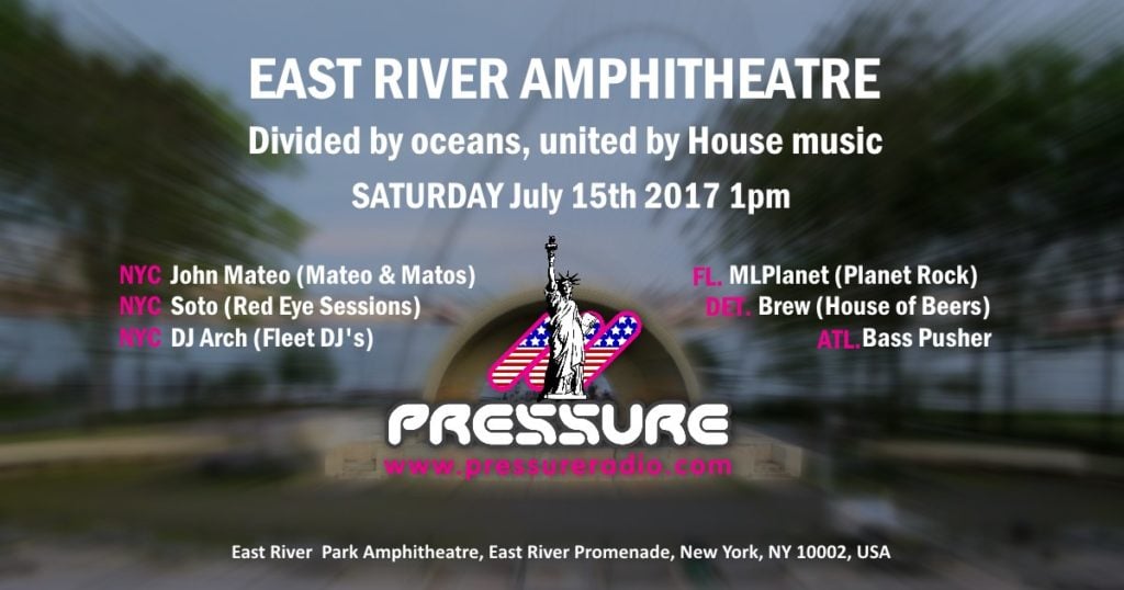 East River Amphitheater event July-15th-2017-flyer-image