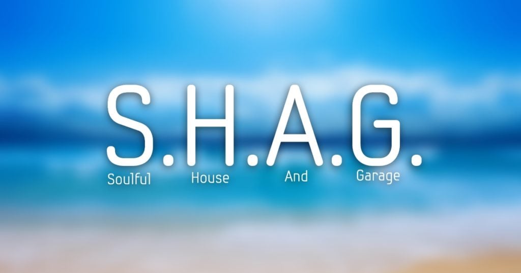 SHAG Soulful house and garage blurred beach image 1200x630