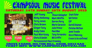 Campsoul Music Festival 2019 flyer image